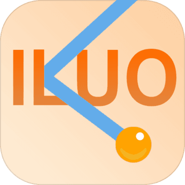 ILUO：一球到底logo图