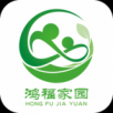 鸿福家园logo图