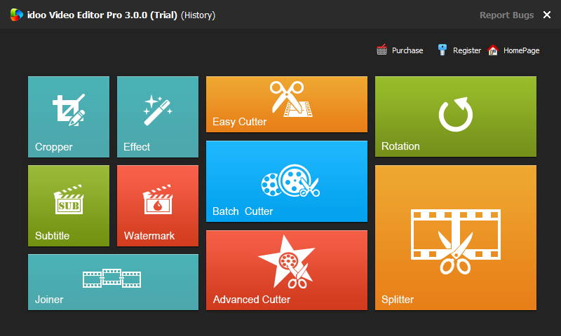 idoo Video Editor Pro(多功能视频编辑器)免费中文注册版软件logo图