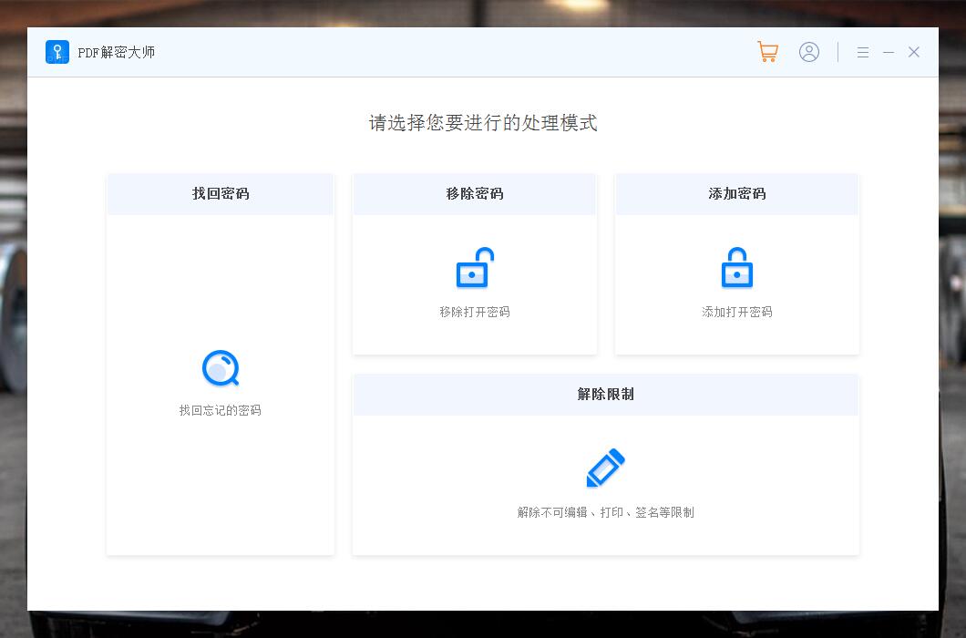 PDF解密大师工具软件logo图