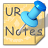 URNotes意唯桌面便签软件logo图