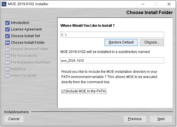 Molecular Operating Environment(化合物分析工具)软件logo图