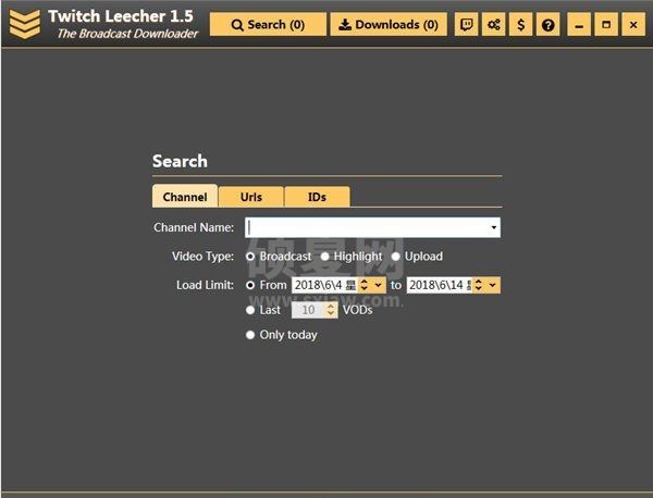 Twitch Leecher软件下载|Twitch直播视频下载工具 V1.8.4免费版