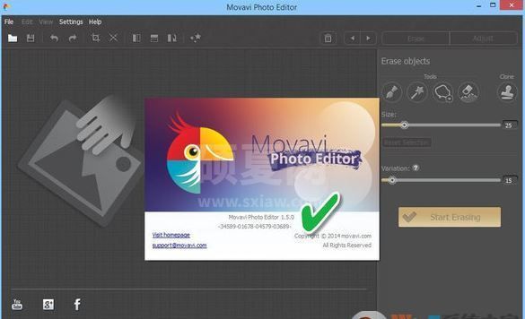 Movavi Photo Editor 照片编辑软件 v5.7.0 汉化破解版