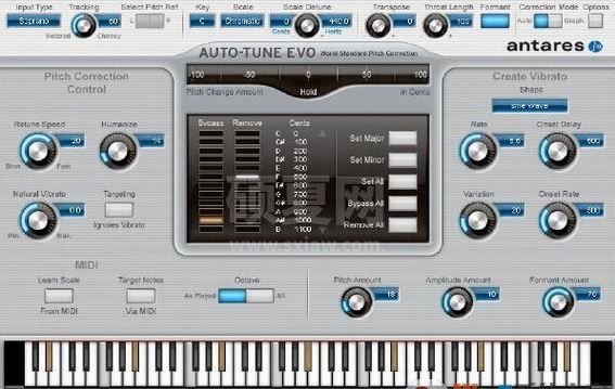 Autotune下载_Auto Tune(音高修正软件) v8.1.2破解版