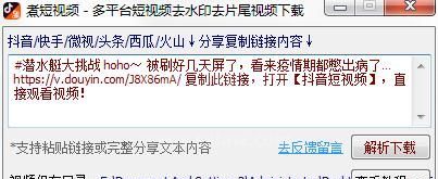 煮短视频下载_抖音快手多平台短视频下载软件工具
