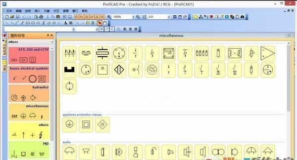 ProfiCAD破解版(电气原理图绘制软件)v10.5.1中文破解版