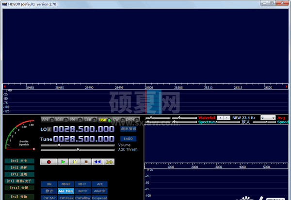 无线电学习软件HDSDR v2.70中文免费版