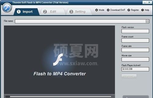 flash转mp4工具下载_ThunderSoft Flash to MP4 Converter(Flash动画转MP4)绿色版