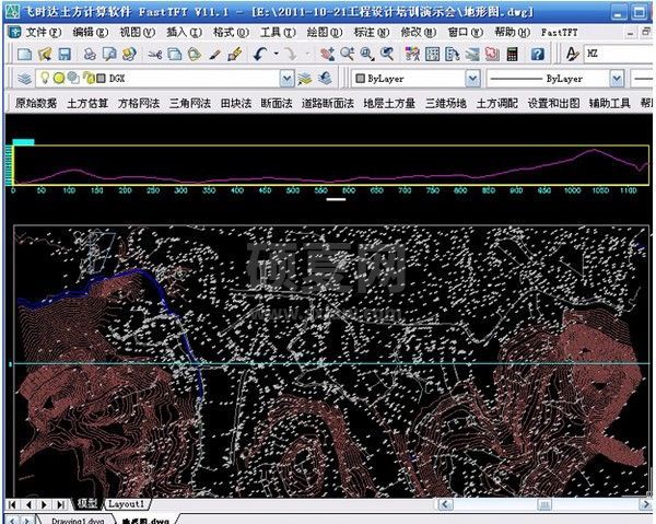 飞时达土方计算软件下载|FastTFT(土方计算绘图软件) V13.0破解版