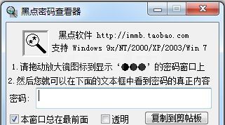 黑点密码查看器