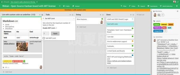 开源看板系统Wekan