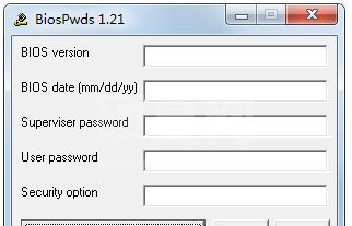 Biospwds最新版(BIOS密码获取工具)