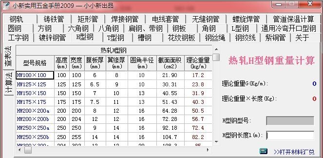 小新五金实用手册最新版