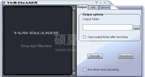 MP3转WAV工具(WaveMaker MP3 to WAV Converter)