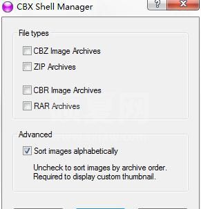 预览压缩包图片预览器(CBX Shell)