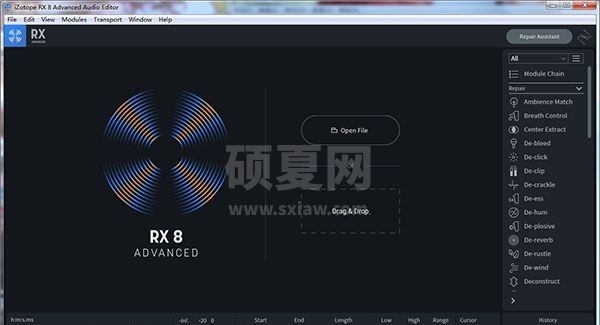 iZotope RX8音频吸附软件