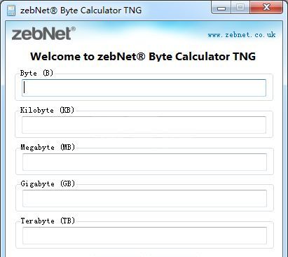 Byte Calculator(字节单位换算器)