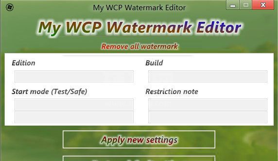 My WCP Watermark Editor(去水印工具)