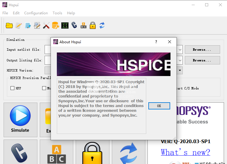 Synopsys hspice电路仿真软件