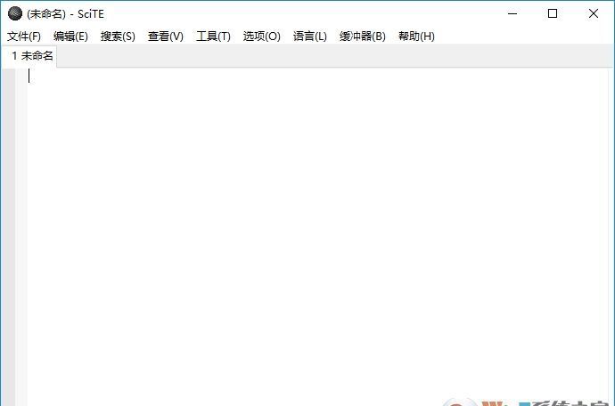 SciTE编辑器中文版