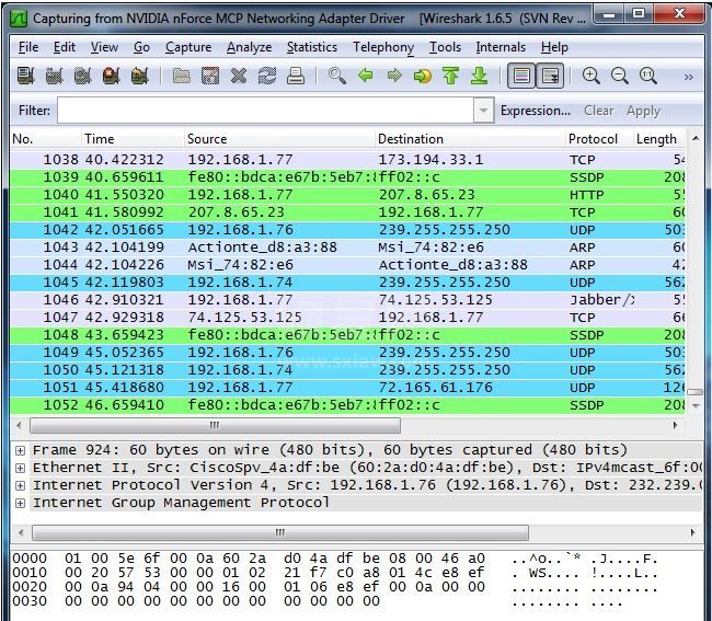 Wireshark网络分析器64位