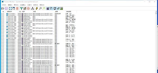 process monitor(系统监视工具)