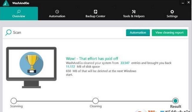Abelssoft WashAndGo(电脑垃圾清理软件)