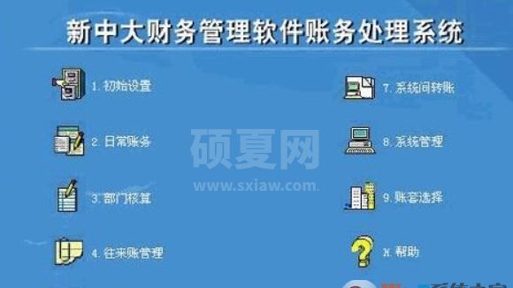 新中大财务软件下载_新中大财务管理系统V6.1 单机中文版