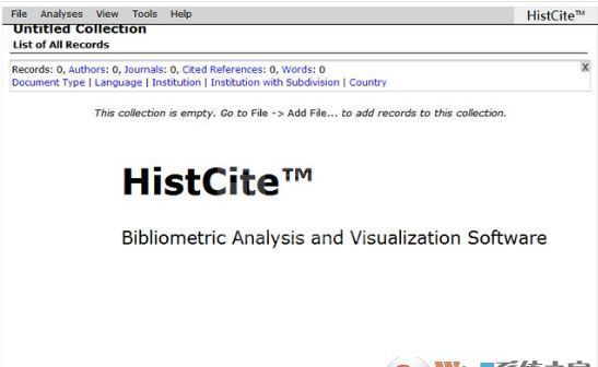 histcite破解版_histcite pro v2.1(文献索引工具)绿色版