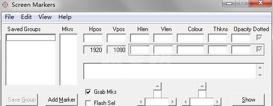 Screen Markers下载_创建屏幕标志线工具英文安装版