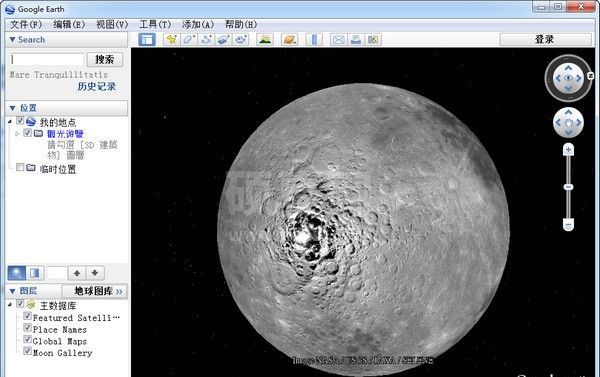 谷歌月球下载_谷歌月球高清地图(绿色中文版)