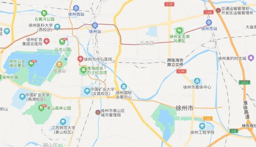 徐州市高清地图|江苏徐州地图全图 2021高清版