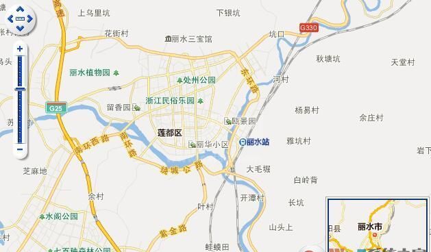 丽水地图下载_浙江丽水高清地图