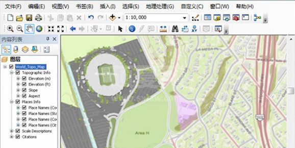 ArcMap地图制作软件