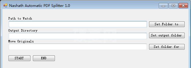 Nashath Auto PDF Splitter(PDF分割软件)