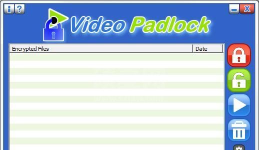 Video Padlock视频文件加密工具