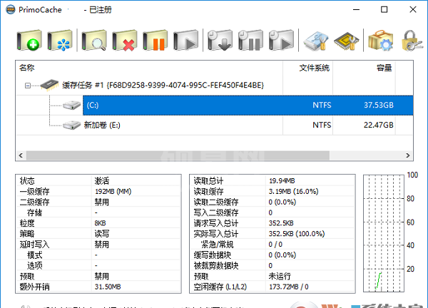 primocache破解版(硬盘缓存增强加速软件) v3.2.0中文破解版