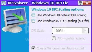 彻底解决win10字体模糊工具(Windows10 DPI FIX)绿色版