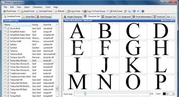 字体管理软件下载_Printers Apprentice(字体管理专家)绿色版