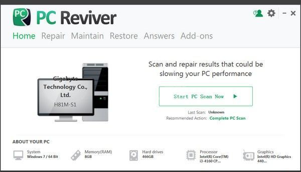 电脑系统优化工具下载_PC Reviver(电脑优化维护工具)免费版