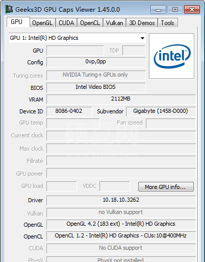 GPU Caps Viewer下载|GPU Caps Viewer(显卡检测工具) V1.50.0.0绿色版