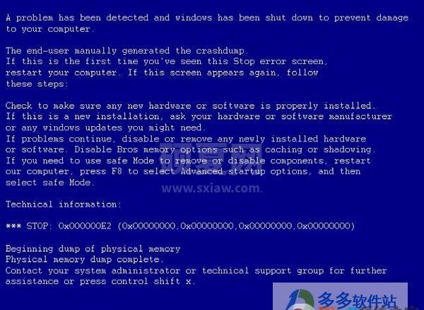 Windows蓝屏恶搞软件Bluescreen_愚人节整人电脑蓝屏