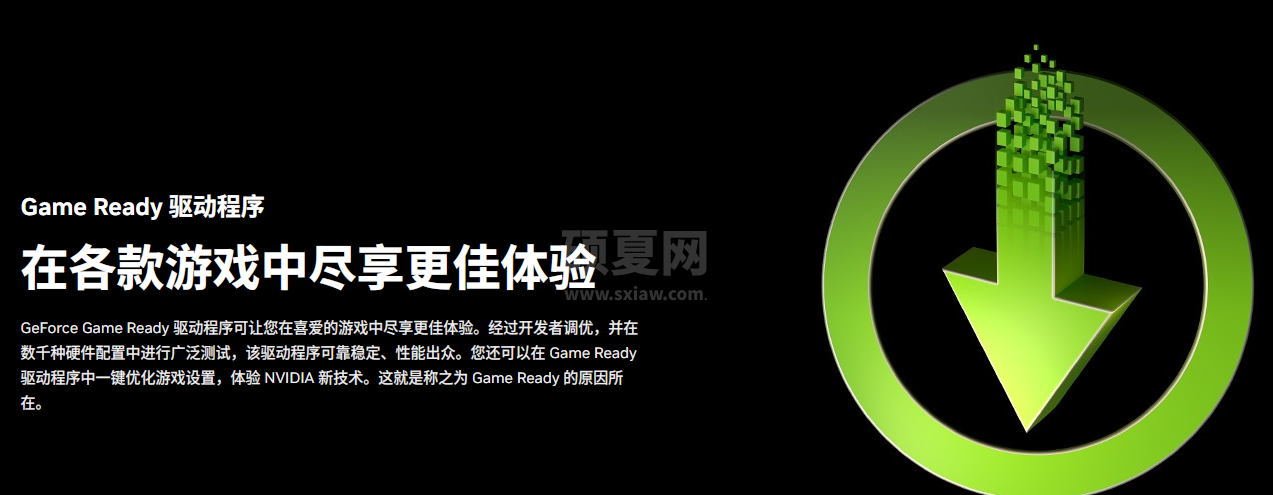 NVIDIA GeForce Game Ready驱动程序