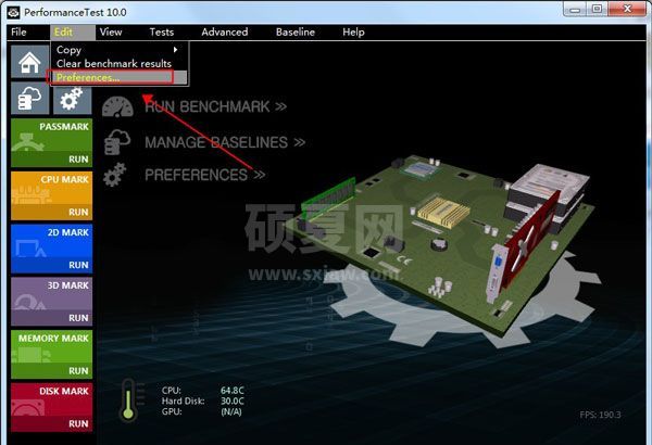 PassMark PerformanceTest(主板性能测试软件)