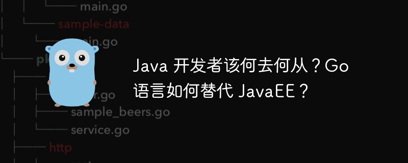 Java 开发者该何去何从？Go 语言如何替代 JavaEE？