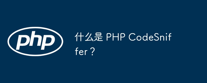 什么是 php codesniffer？