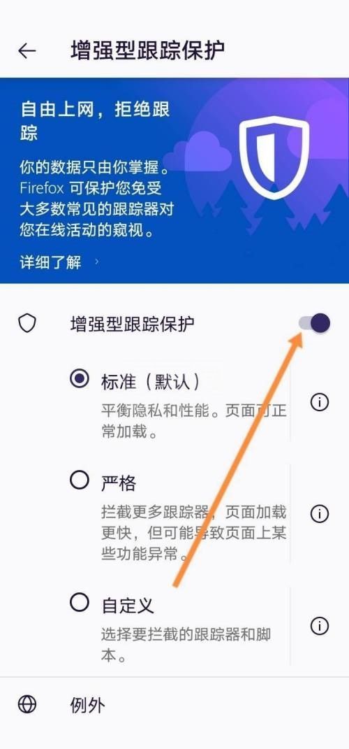 火狐浏览器怎么关闭安全拦截?火狐浏览器关闭安全拦截方法截图