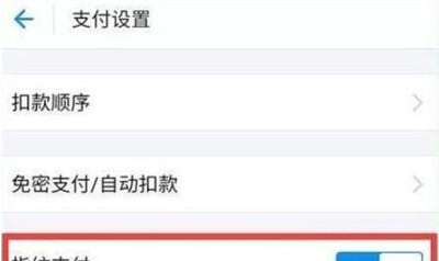 iqoopro手机支付宝指纹支付的具体设置方法截图