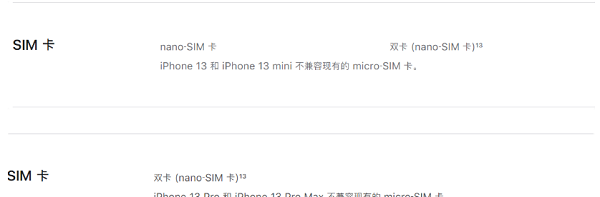 iPhone13mini支不支持双卡双待?iPhone13mini双卡双待介绍截图